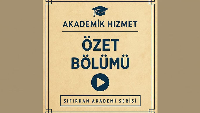 Özet